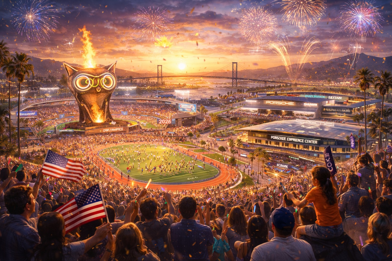 Owlympics future vision near Wilmington and the Harbor