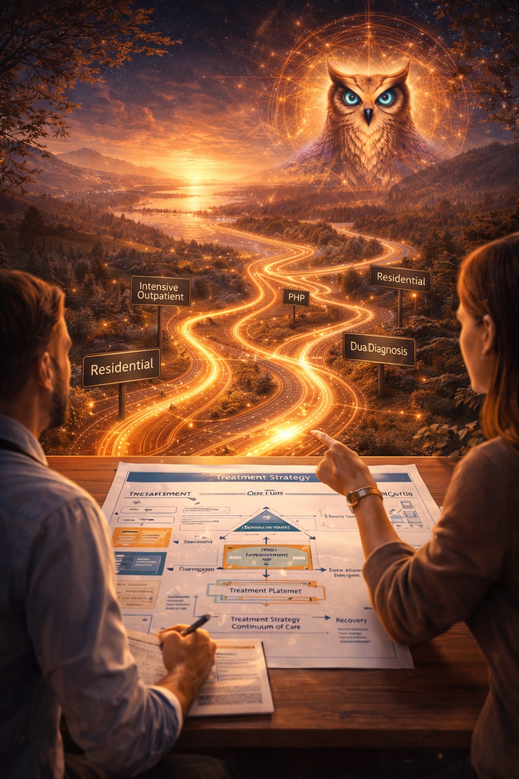 Treatment Strategy pathway and direction of care